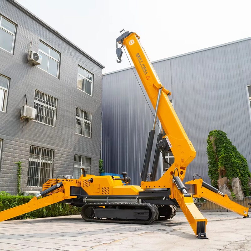 رافعة عنكبوتية صغيرة كهربائية  - مراجعة Heavy Equipment Lift وسعره