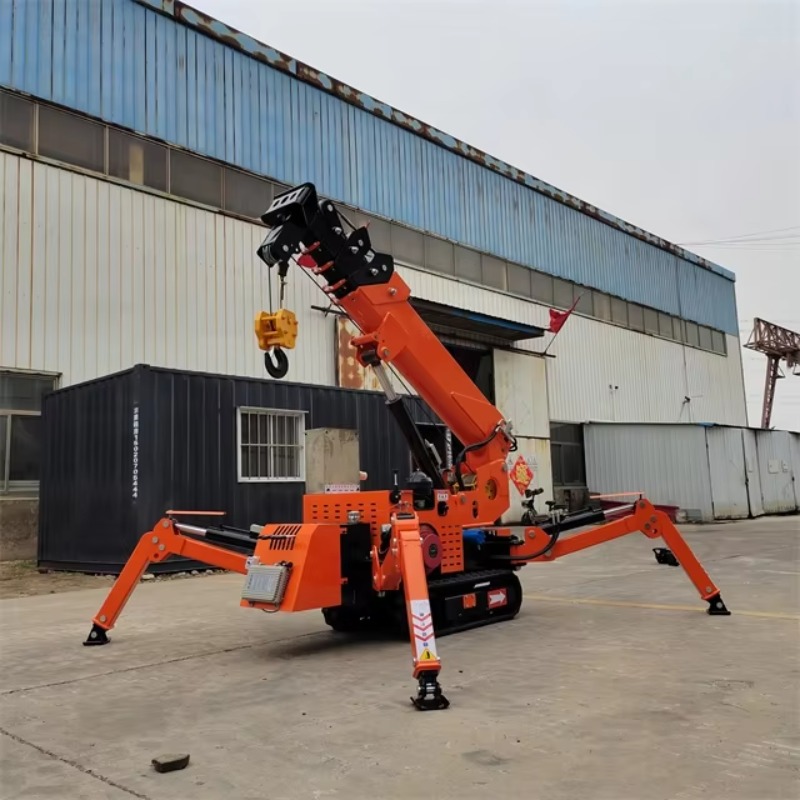 رافعة عنكبوتية صغيرة مدمجة تعم - مراجعة Heavy Equipment Lift وسعره